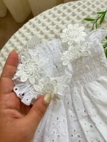 دوتیکه تاپ و شورت خامه دوزی - Image 9