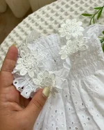 دوتیکه تاپ و شورت خامه دوزی - Image 7