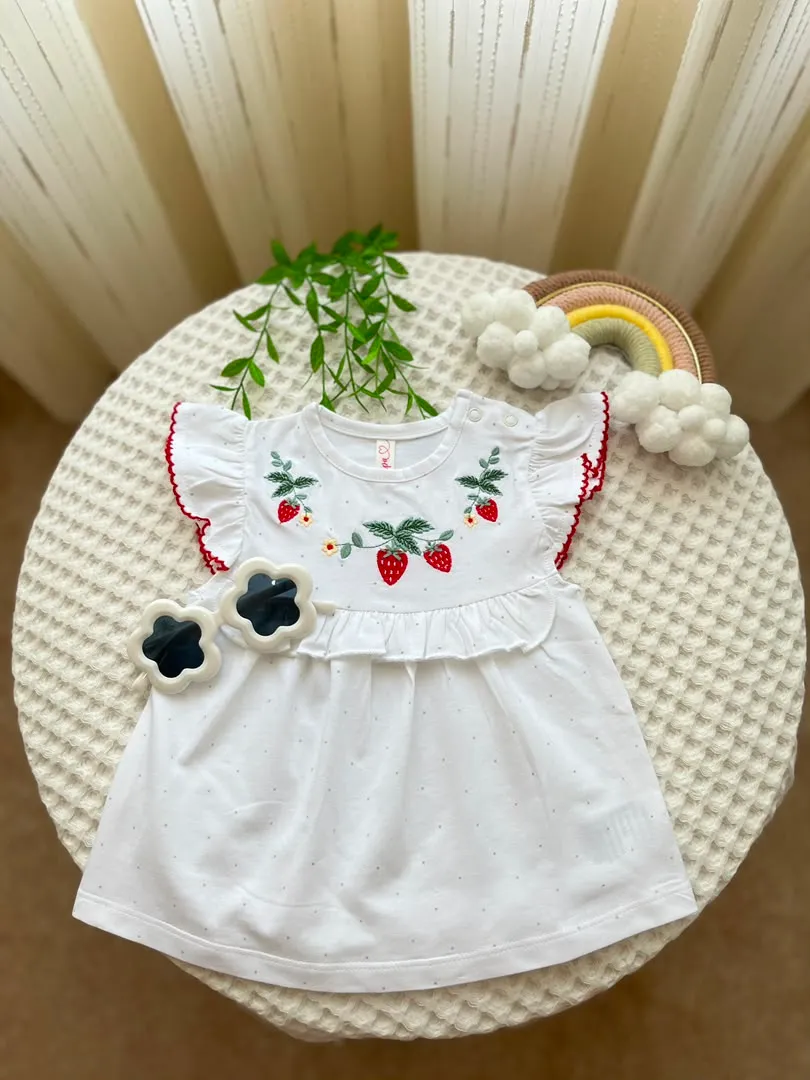 1786713623704 سارافون نوزادی طرح توت فرنگی - Image 1