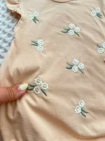 بادی دخترانه گلدوزی - Image 2